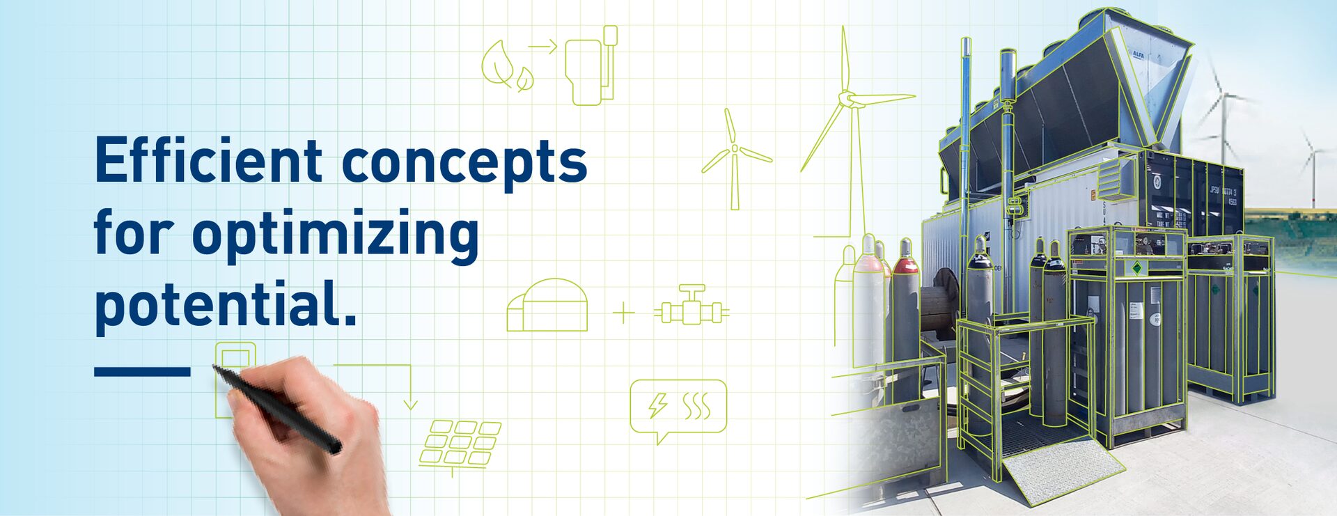 Efficient Concepts for optimizing potential